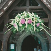 Porch Arch Arrangement