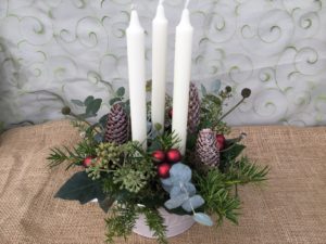 Candle arrangement